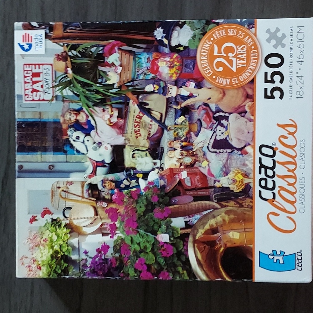 Ceaco Puzzle 550 pieces - Front Porch Garage Sale